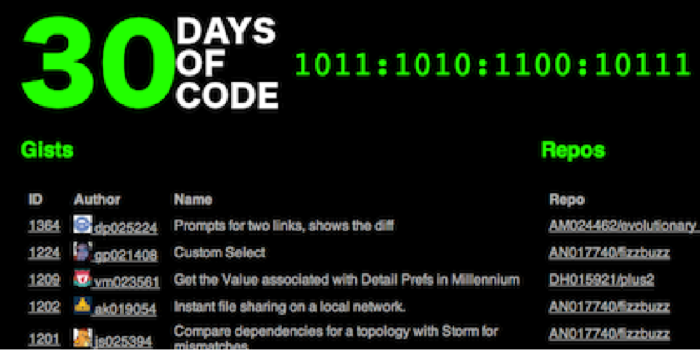The 30 Days of Code Experiment